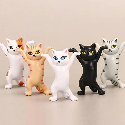 Handmade Dancing Cat Model