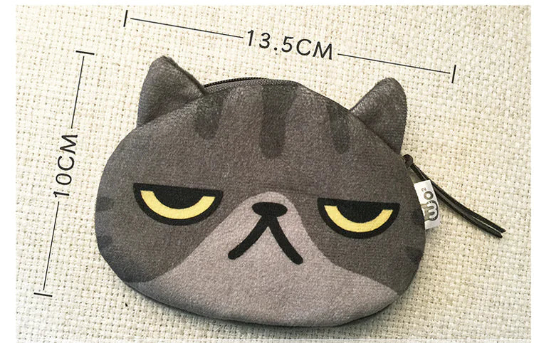 Cat Storage Bag and Coin Purse for Cat Lovers